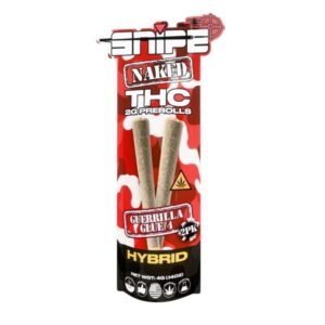 Snipe THCP Naked Prerolls 2G – 2CT - Guerrilla Glue/Hybrid