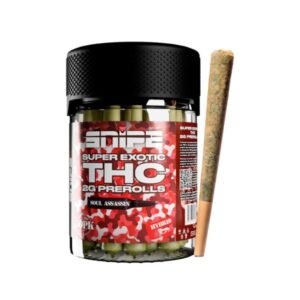 Snipe THCP Naked Prerolls Jar 2G – 50PK - Soul Assassin/Hybrid