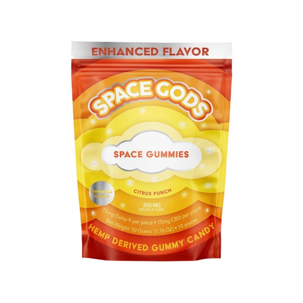 Space Gods D9/CBD Space Gummies 300MG - Grape Galaxy - Image 5