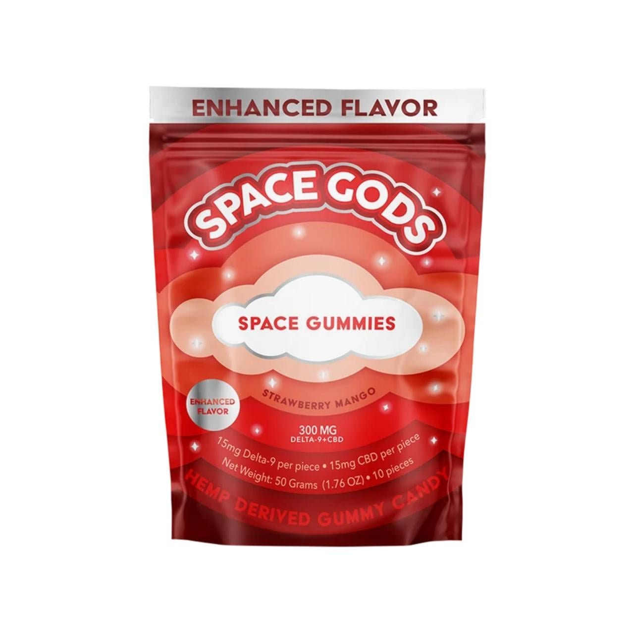 Space Gods D9/CBD Space Gummies 300MG - Grape Galaxy - Image 7