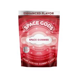 Space Gods D9/CBD Space Gummies 300MG - Watermelon