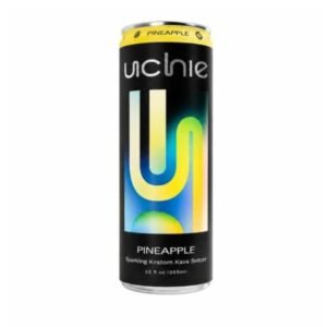 Uchie Kratom Kava Seltzer 125MG-1CT - Pineapple